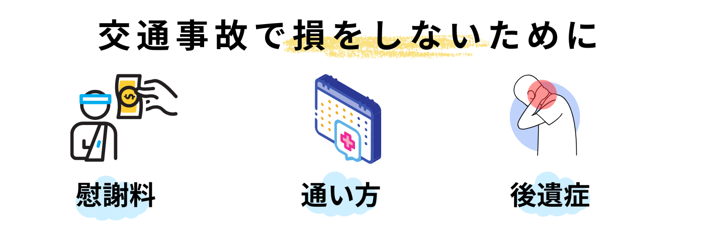 交通事故の慰謝料について