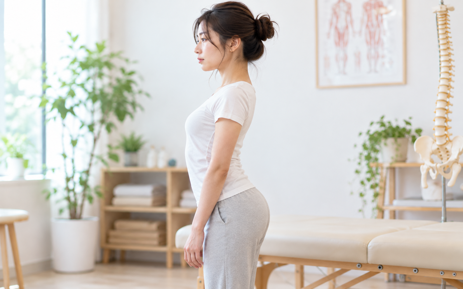 反り腰のチェック